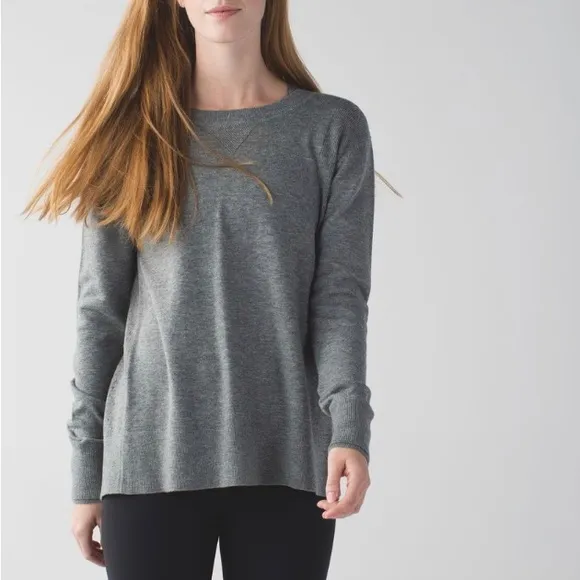 Lululemon Sunset Savasana PulloverHeathered grey