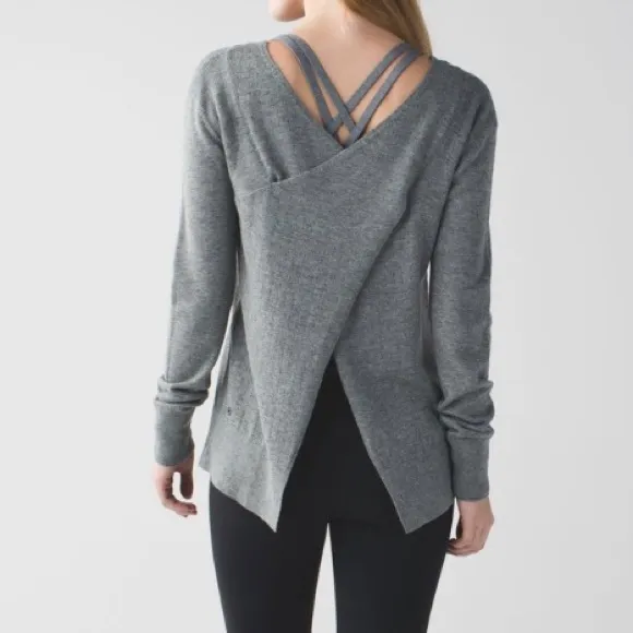Lululemon Sunset Savasana PulloverHeathered grey