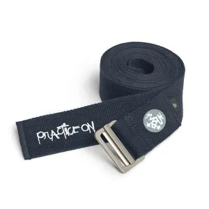 Manduka AligN Yoga Strap 10 Foot - Midnight