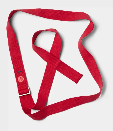 Manduka AligN Yoga Strap 8 Foot - Rose