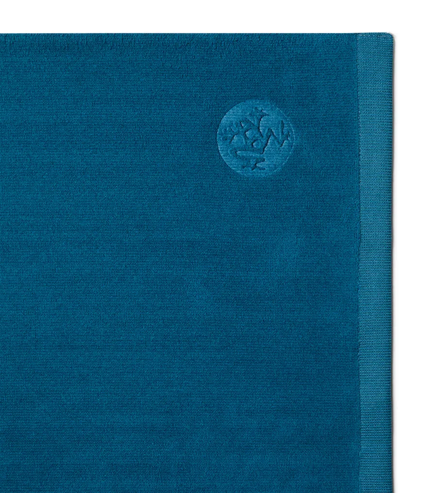 Manduka eQua Hot Hand Towel - Aquamarine