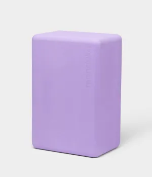 Manduka Recycled Foam Block - Paisley Purple