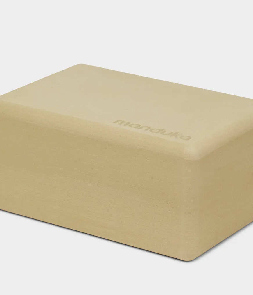 Manduka Recycled Foam Block - Rock
