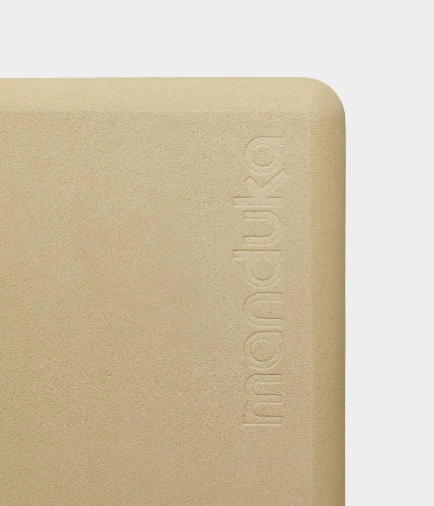 Manduka Recycled Foam Block - Rock