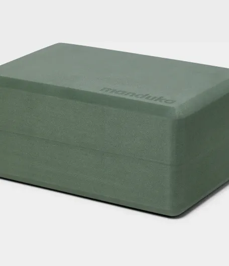 Manduka Recycled Foam Block - Sage