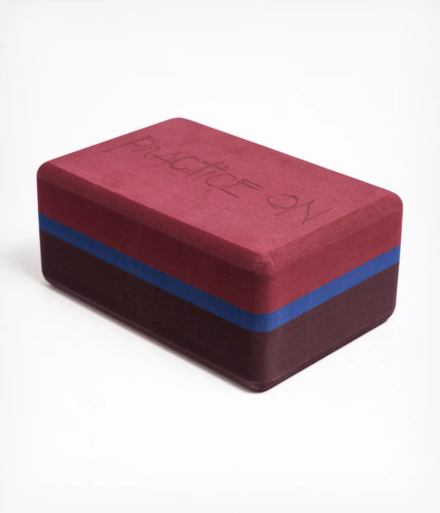 Manduka Recycled Foam Yoga Block (Limited Edition) - Port 3-tone