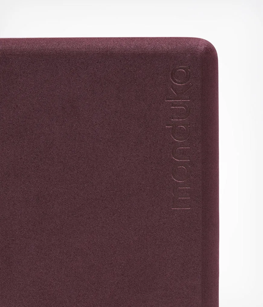 Manduka Recycled Foam Yoga Block (Limited Edition) - Port 3-tone