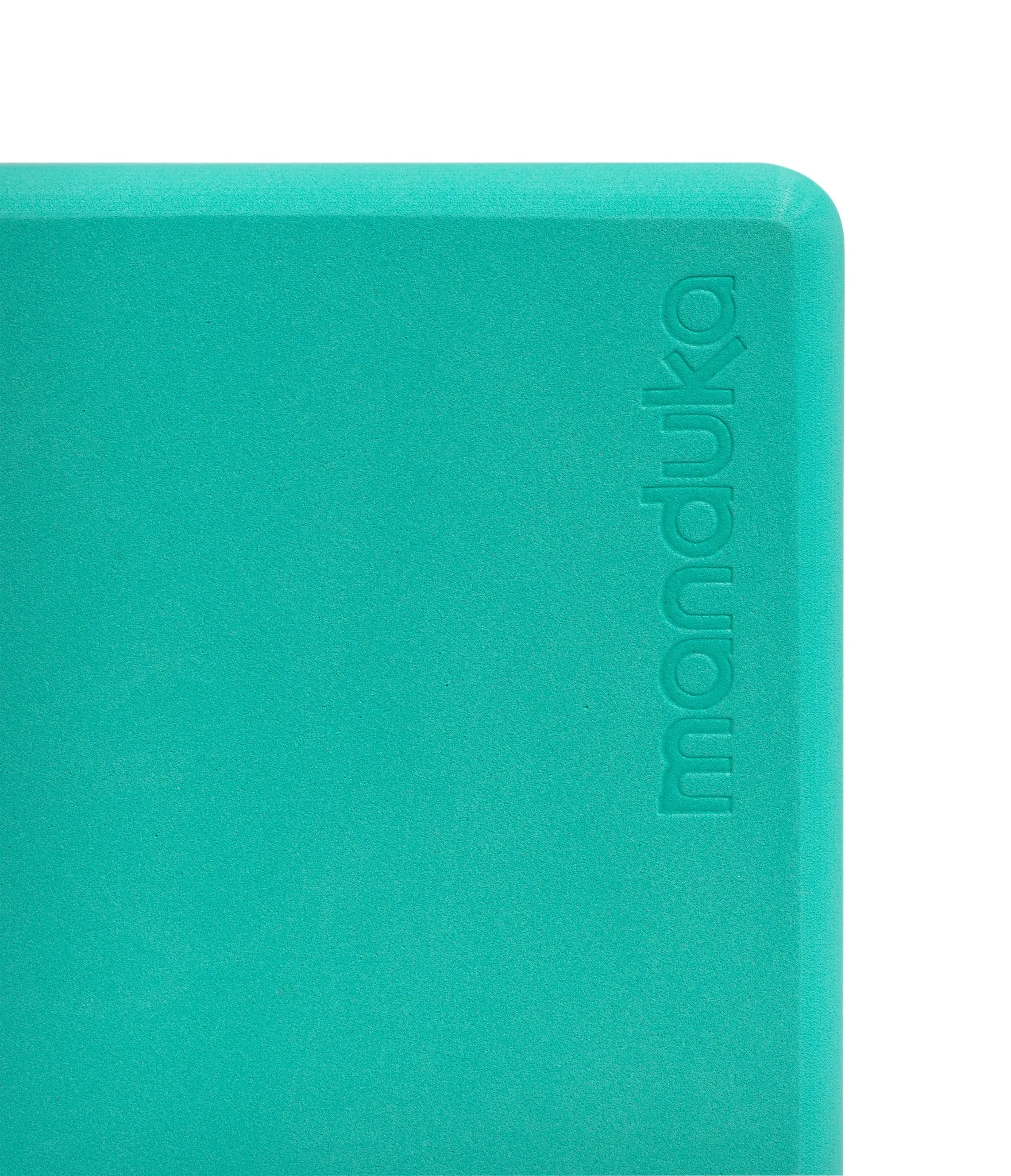 Manduka Recycled Foam Yoga Block (Limited Edition) - Seafoam 3-tone