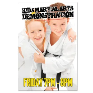 Martial Arts Demo Cling 03