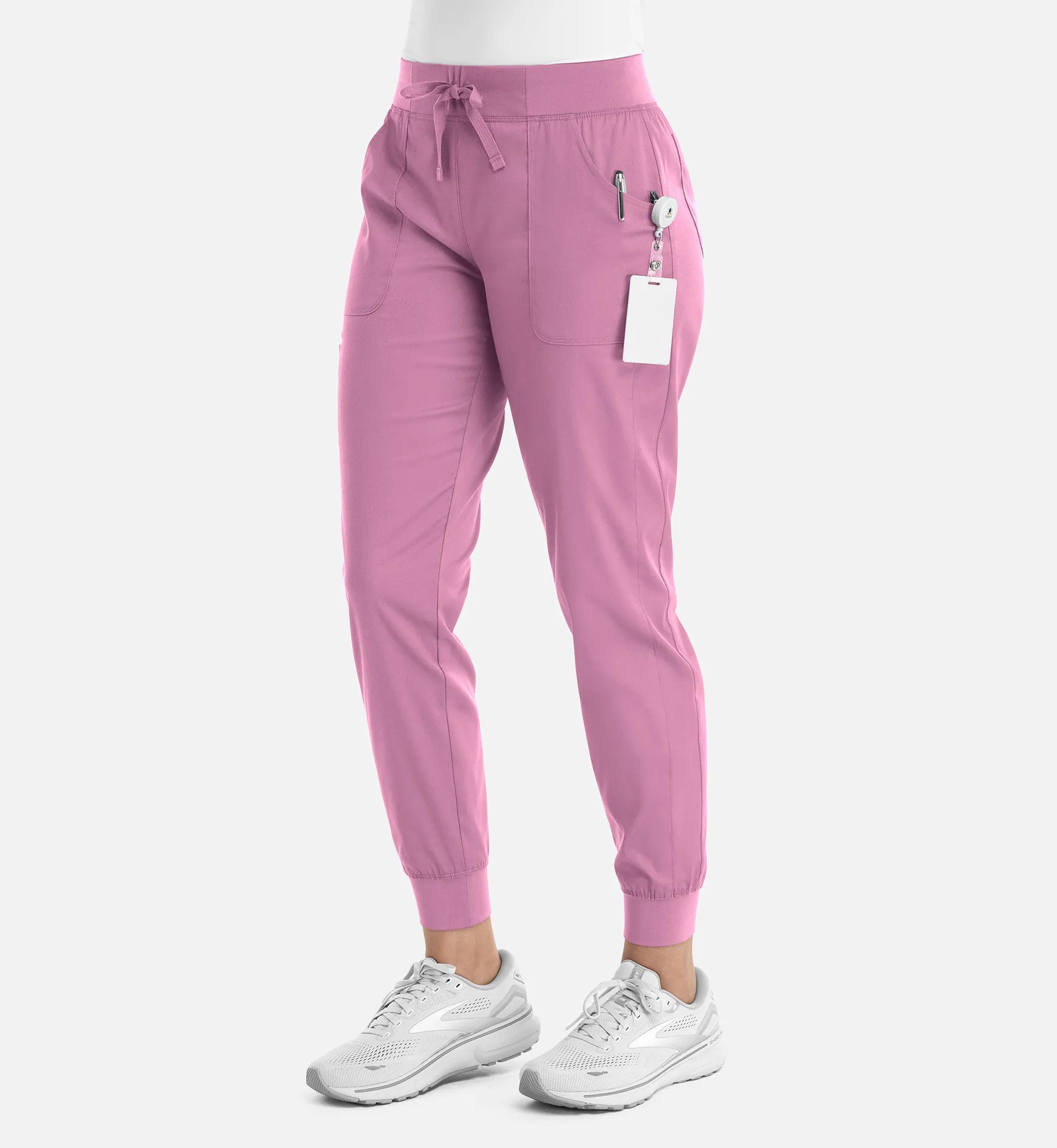 Matrix 6502 Women’s Yoga Waist Jogger Wild Rose