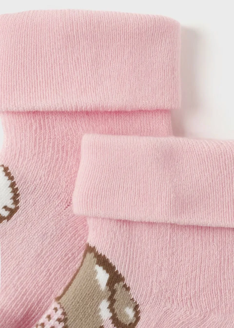 Mayoral Baby Non Slip Socks 9757 Pink Bunny