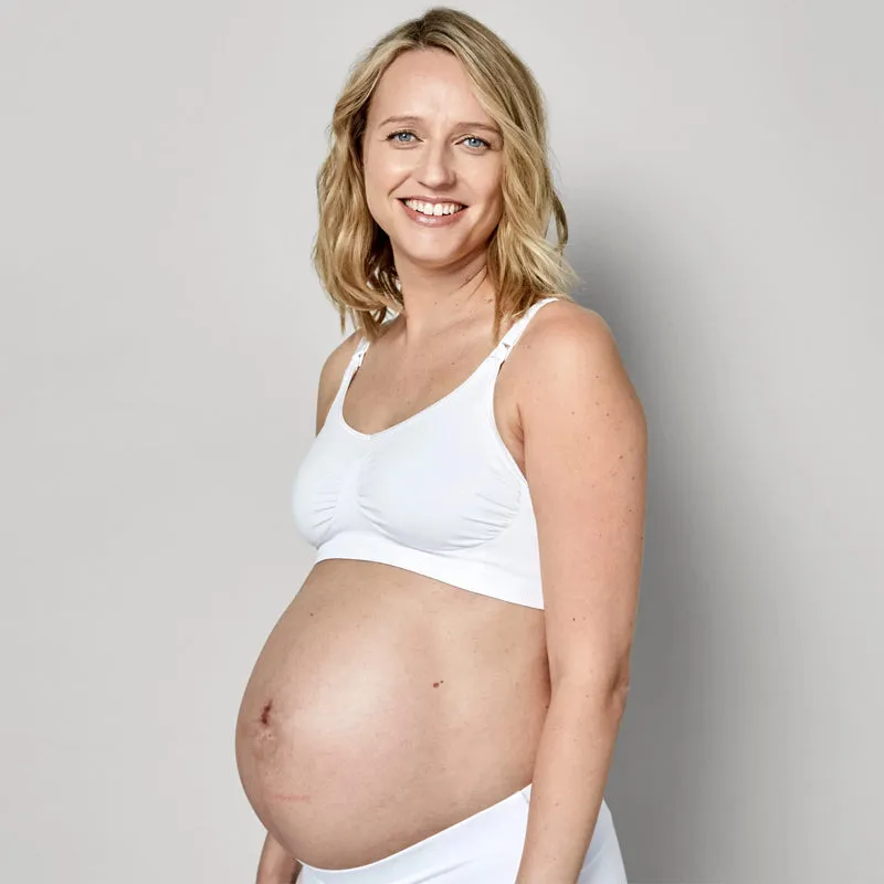 Medela Keep Cool Maternity & Nursing Bra White Small