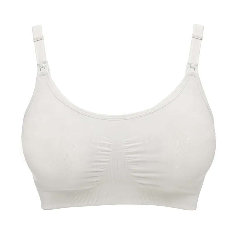 Medela Keep Cool Maternity & Nursing Bra White Small