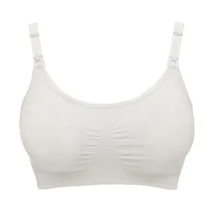 Medela Keep Cool Maternity & Nursing Bra White Small