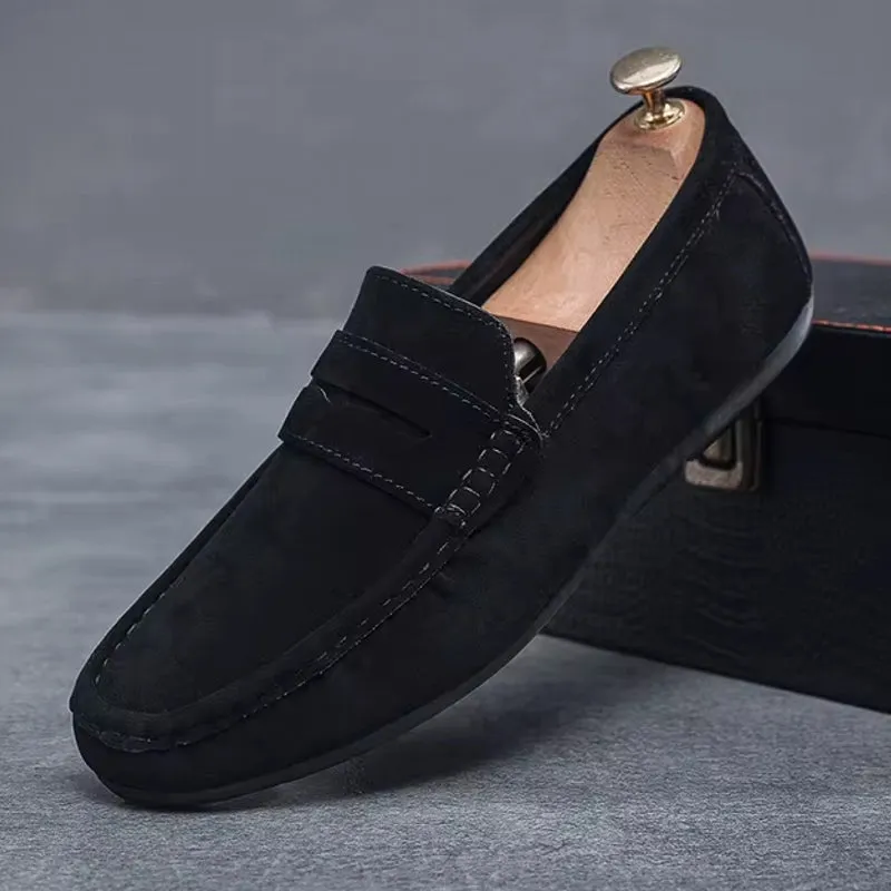 Men Flats Lightweight Driving Shoes