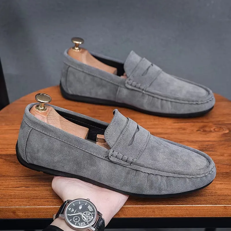 Men Flats Lightweight Driving Shoes