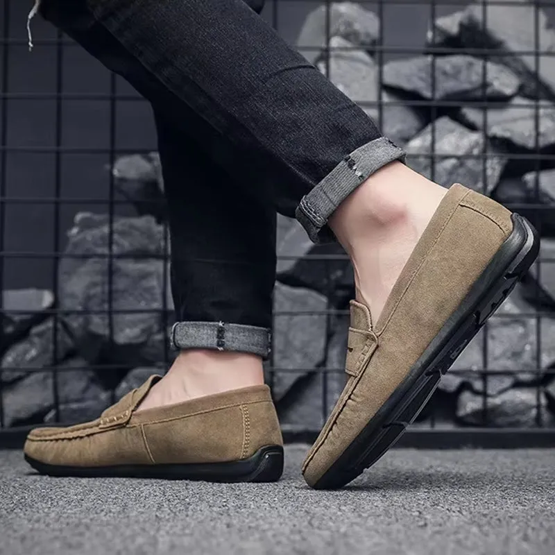 Men Flats Lightweight Driving Shoes