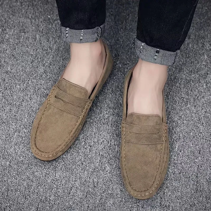 Men Flats Lightweight Driving Shoes