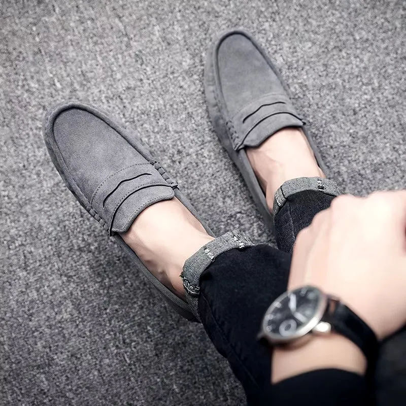 Men Flats Lightweight Driving Shoes