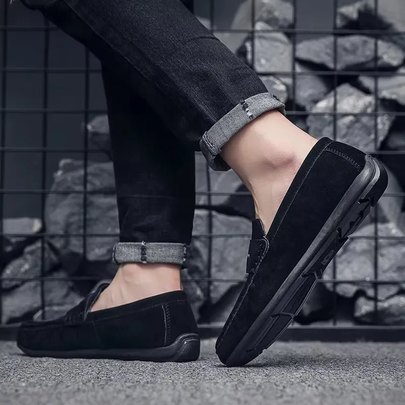 Men Flats Lightweight Driving Shoes