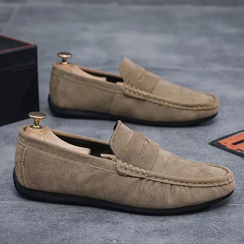 Men Flats Lightweight Driving Shoes