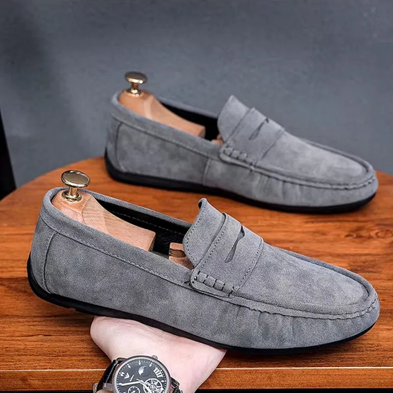 Men Flats Lightweight Driving Shoes