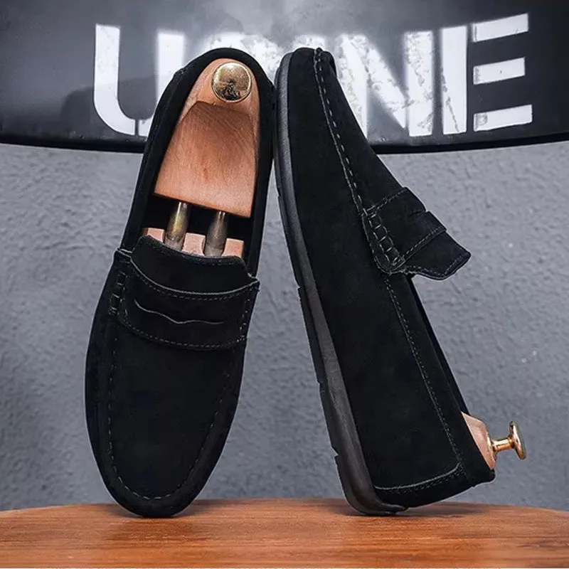 Men Flats Lightweight Driving Shoes