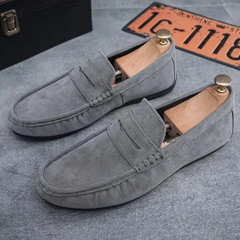 Men Flats Lightweight Driving Shoes