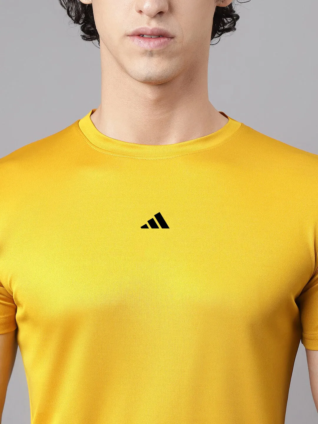 Men's ADI Activewear Dry-Fit Yellow Tee