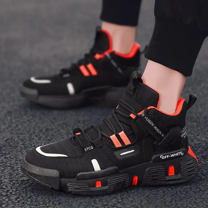 Men's Breathable Increased Mesh Casual Men's Shoes