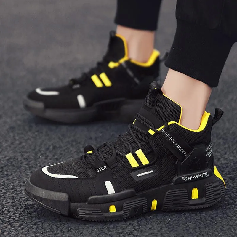 Men's Breathable Increased Mesh Casual Men's Shoes