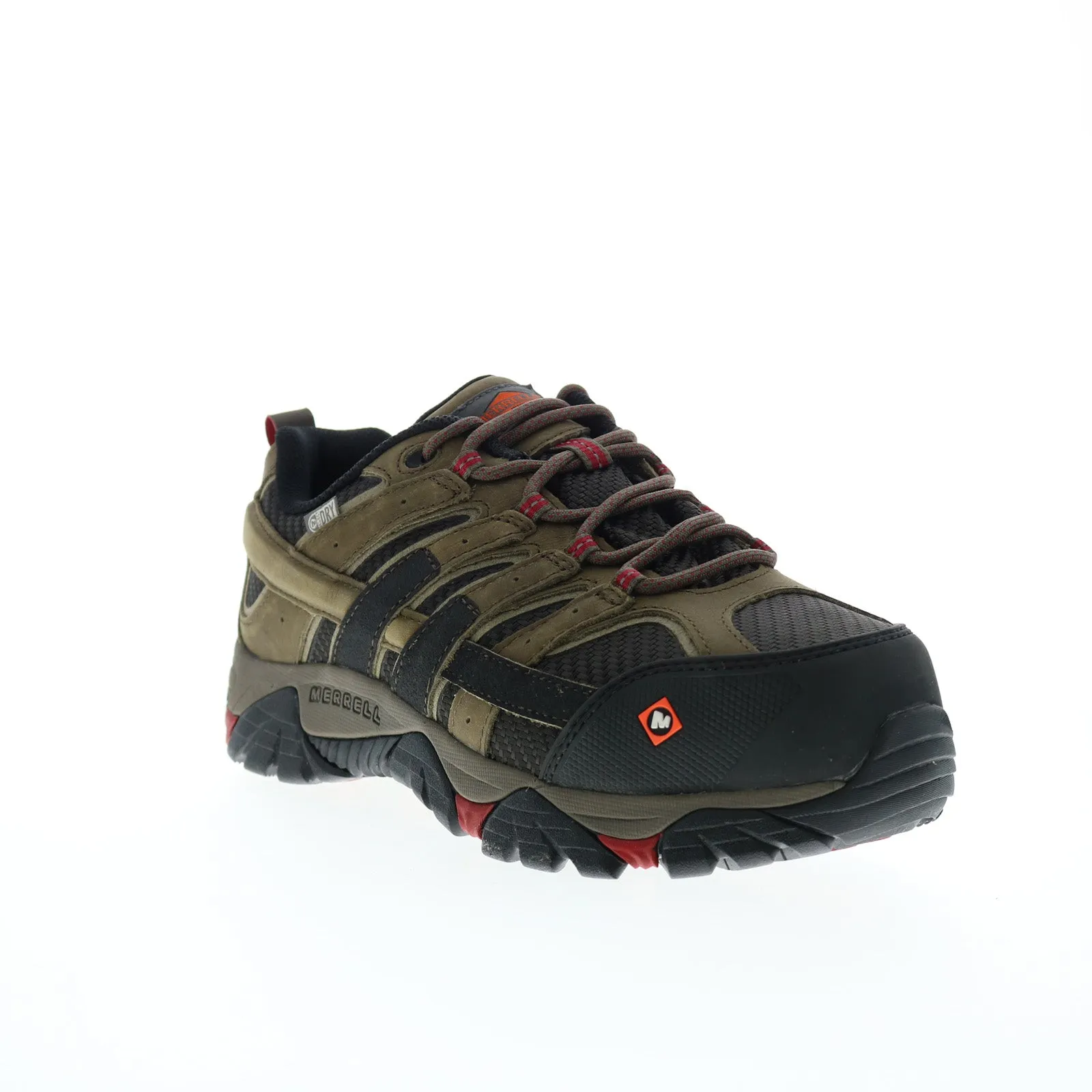 Merrell Moab 2 Vent Waterproof Composte Toe Womens Brown Athletic Work Shoes