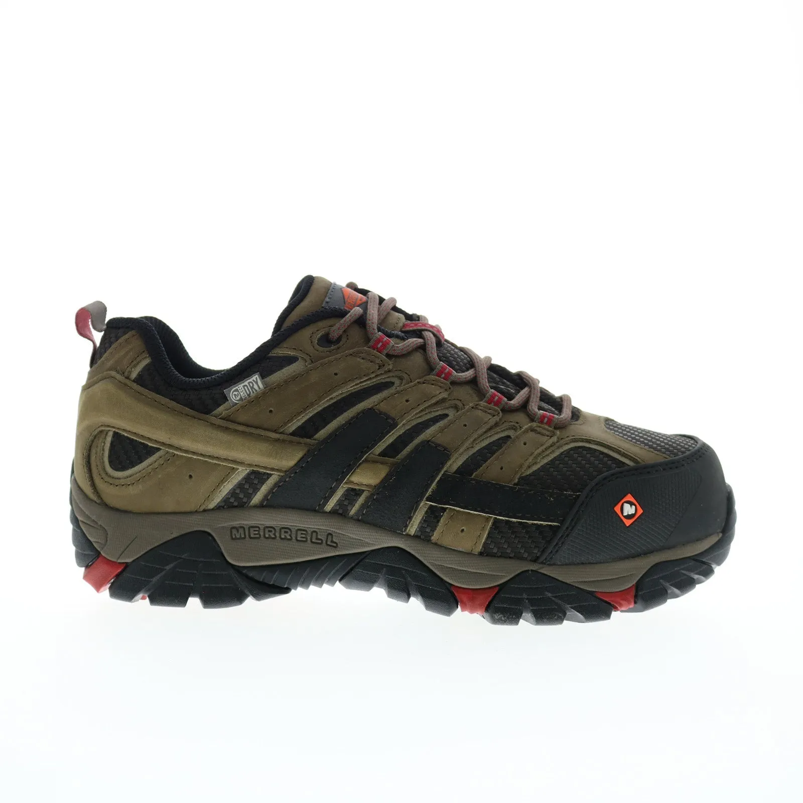 Merrell Moab 2 Vent Waterproof Composte Toe Womens Brown Athletic Work Shoes
