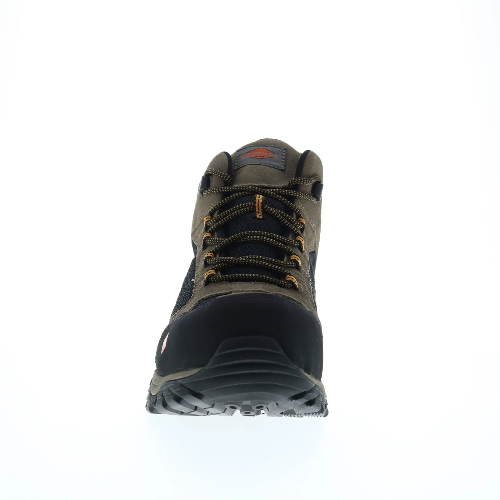 Merrell Moab Onset Mid Waterproof Composite Toe Mens Brown Wide Work Boots