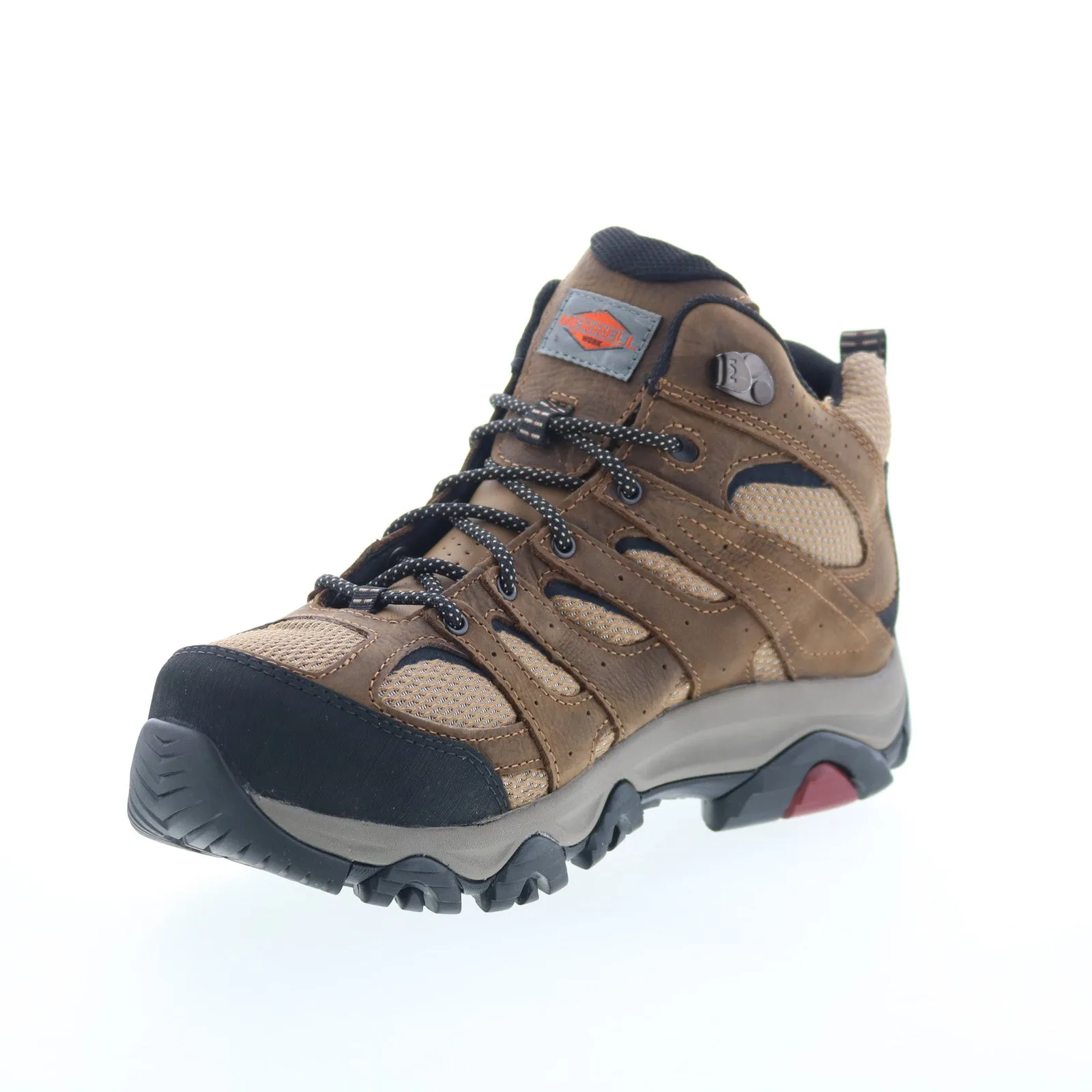 Merrell Moab Vertex 2 Mid Waterproof Carbon Fiber Womens Brown Work Boots