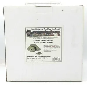 Miniature Building Authority 10304 Pill Box Bunker Terrain Fortification Pillbox