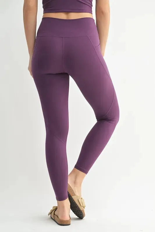 MONO B Venice Cloud Light Sculpt High-Waisted Leggings