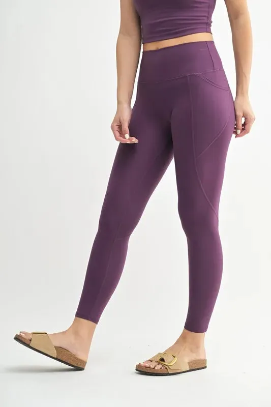 MONO B Venice Cloud Light Sculpt High-Waisted Leggings