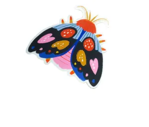 Moth Vinyl Sticker