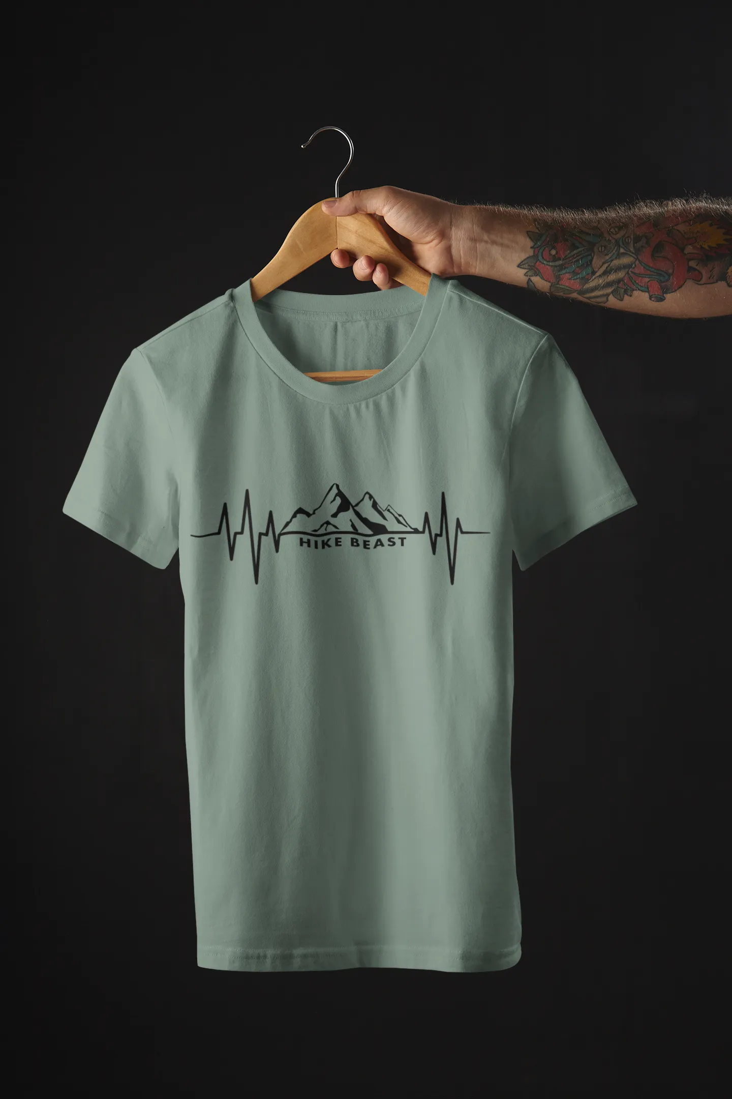 MOUNTAIN HEARTBEAT TEE