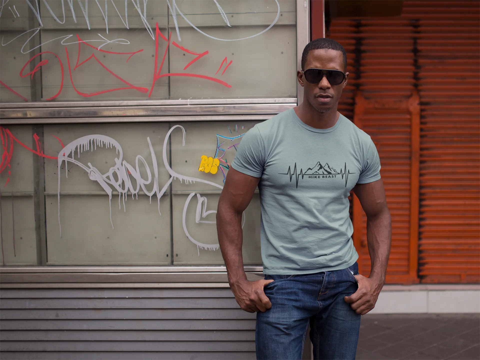 MOUNTAIN HEARTBEAT TEE
