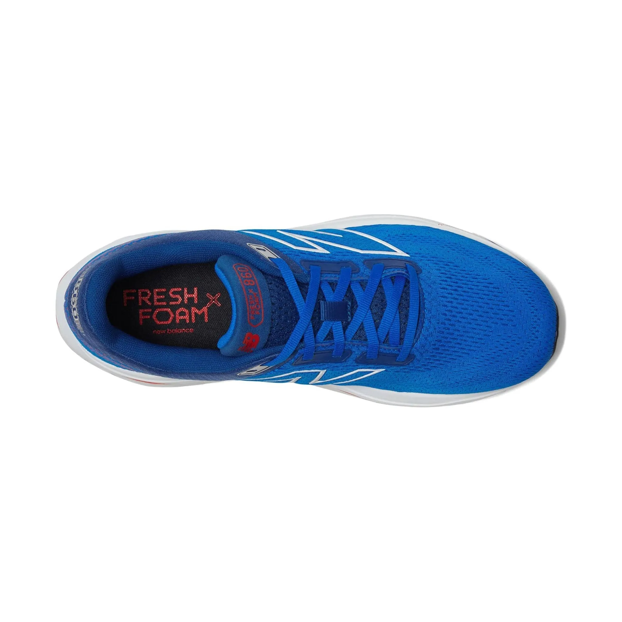 New Balance Men's Fresh Foam X 860v14 Running Shoes - Blue Oasis/White