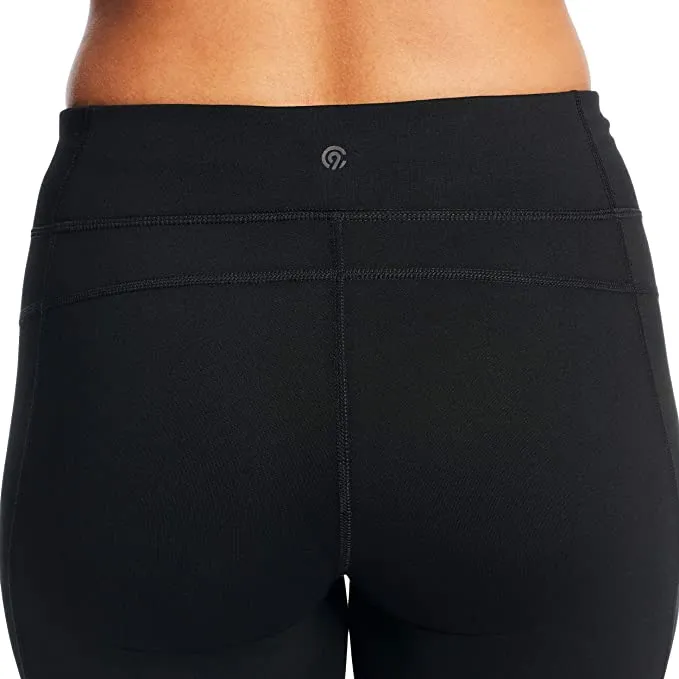 New C9 Champion Women's Curvy Fit Yoga Pant, Black, Sz M!