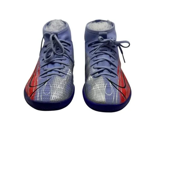 Nike Jr. Mercurial Superfly 8 Academy KM IC Youth Size 4Y Model: DB0931-506