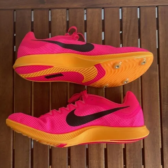 Nike Rival Distance Shoes Hyper Pink Men Size 13(DC8725-600)