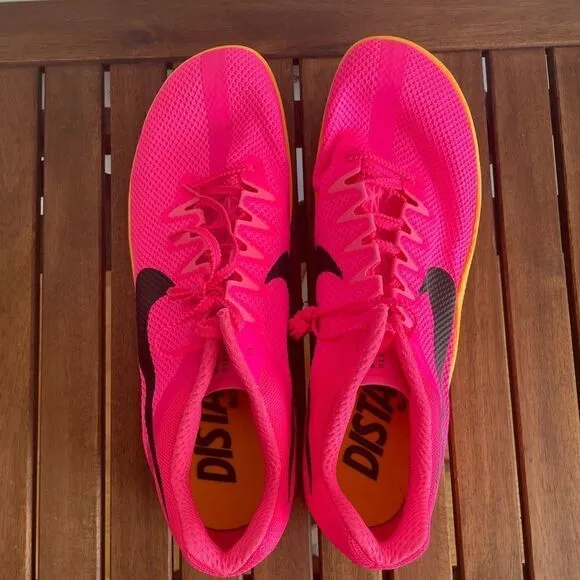 Nike Rival Distance Shoes Hyper Pink Men Size 13(DC8725-600)