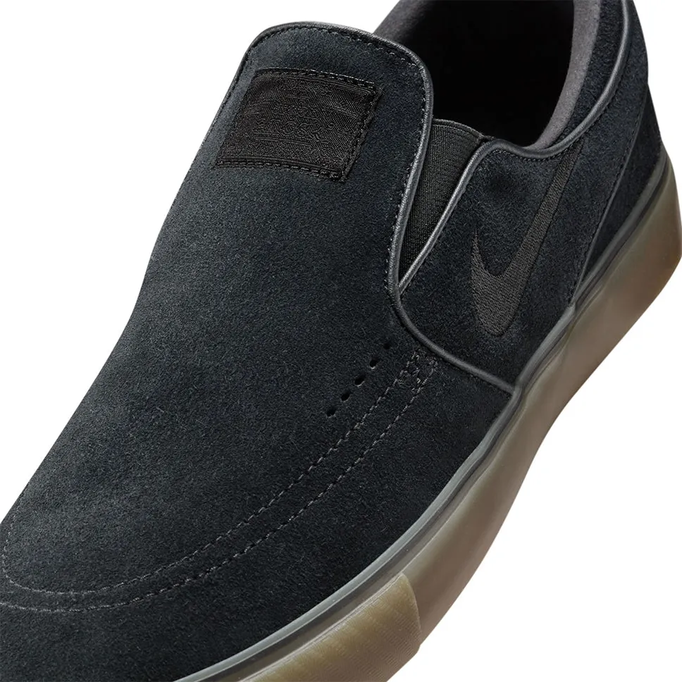 Nike SB Janoski Slip  Black Gum Shoes