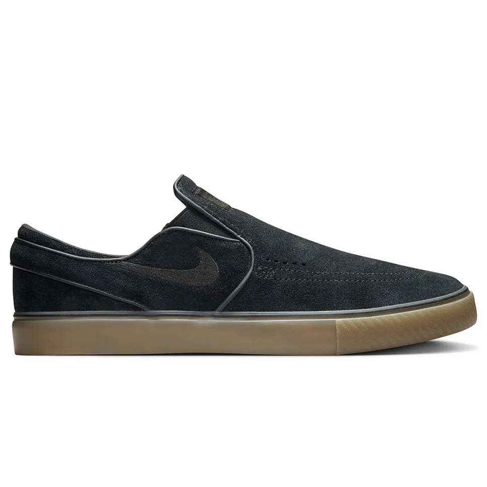 Nike SB Janoski Slip  Black Gum Shoes