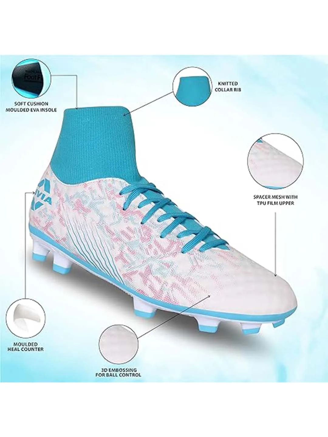 Nivia Oslar Blade 3.0 Football Shoes For Men