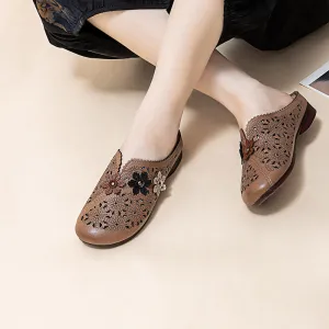 Non-Slip Women's Leather Shoes